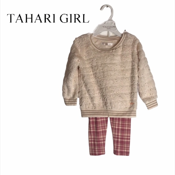 NWT Tahari Girl 2 Piece Outfit - Picture 1 of 13